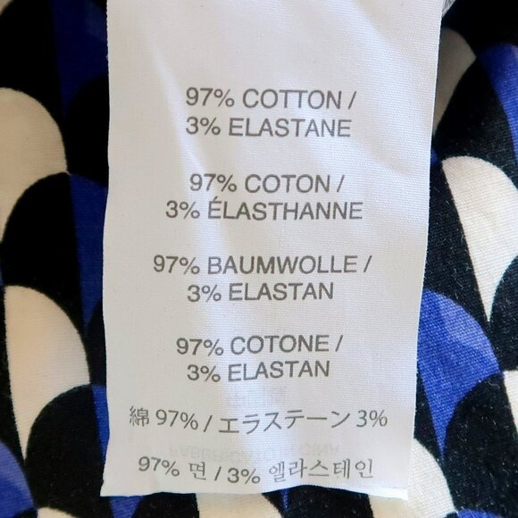 J. Crew Jet Set Women's Geometric Print Patterned Side Zip Career Shift Dress - Picture 8 of 12